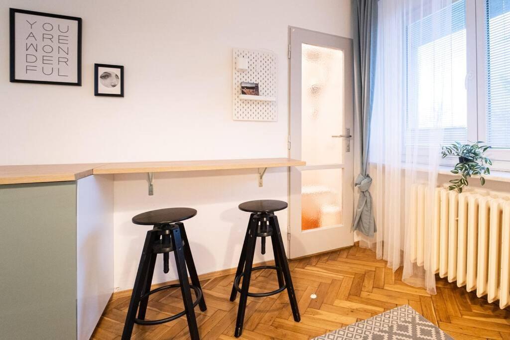 Mini Studio In Masaryk Quarter - Brnoアパートメント エクステリア 写真